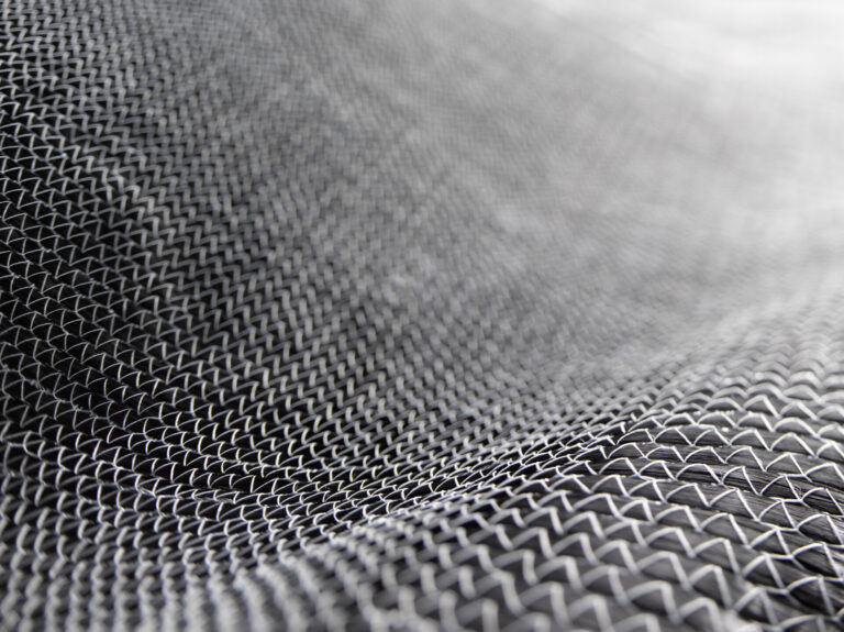Close-up of a structured fabric