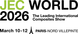 Green JEC logo on a black background